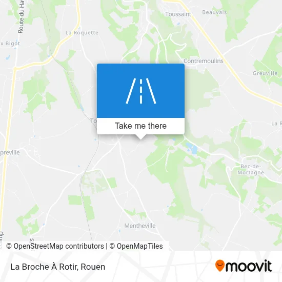 La Broche À Rotir map
