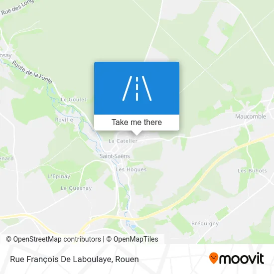 Rue François De Laboulaye map