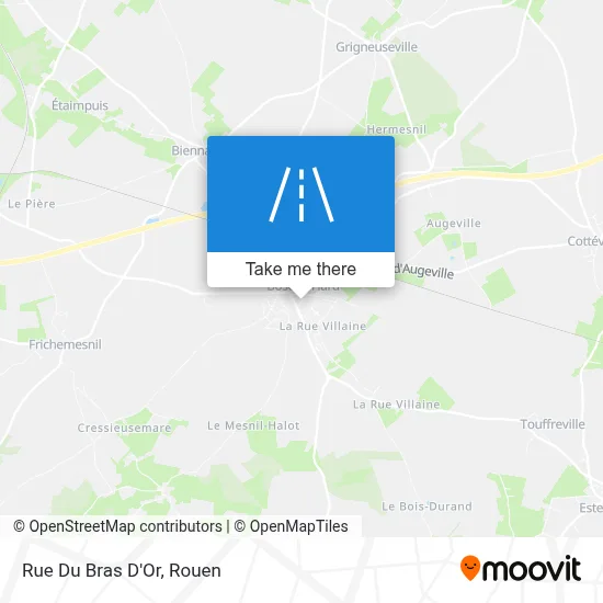 Rue Du Bras D'Or map