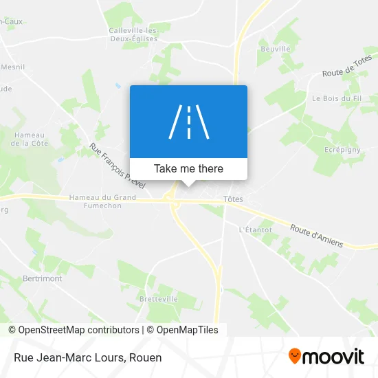 Rue Jean-Marc Lours map
