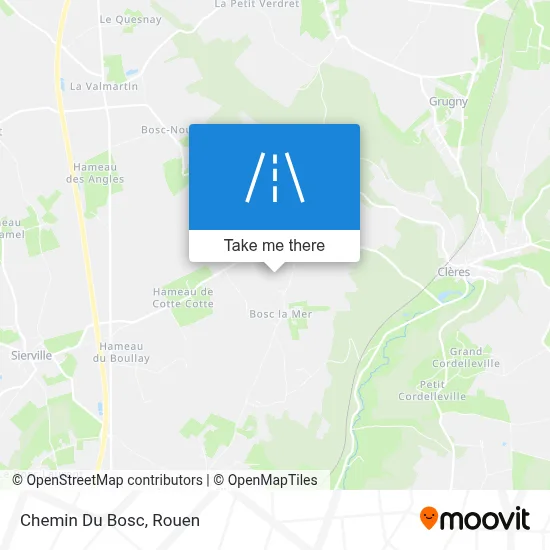 Chemin Du Bosc map