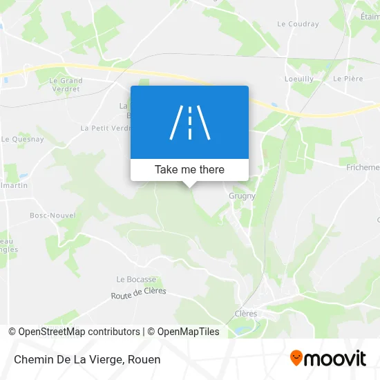 Chemin De La Vierge map