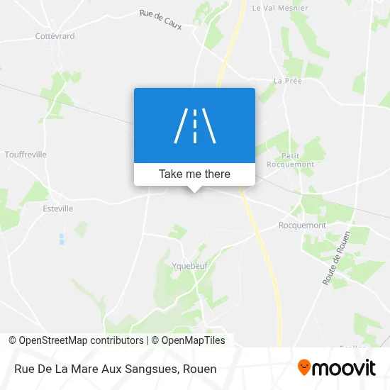 Rue De La Mare Aux Sangsues map