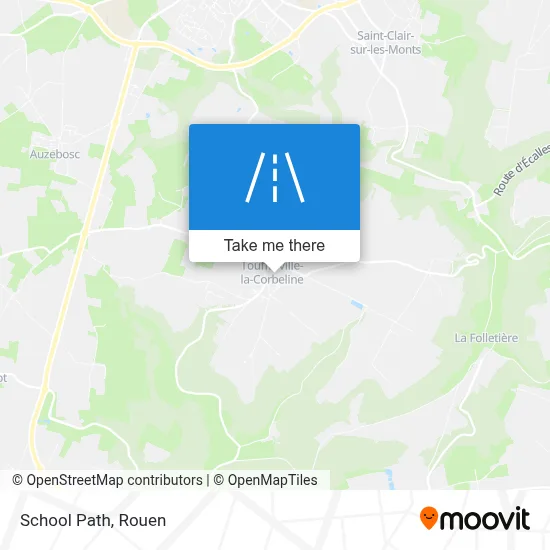Sentier Des Écoles map