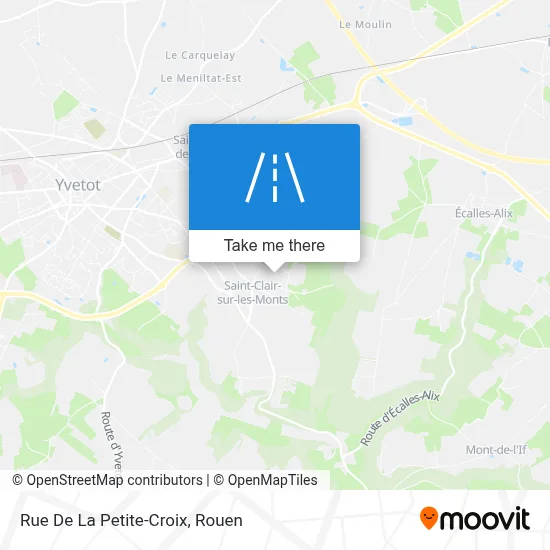Rue De La Petite-Croix map