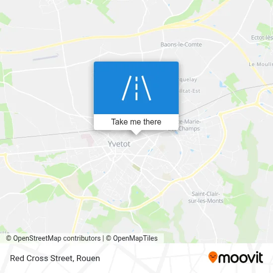 Mapa Rue De La Croix-Rouge