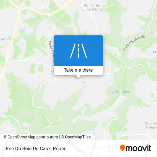 Rue Du Bois De Caux map