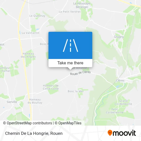 Chemin De La Hongrie map