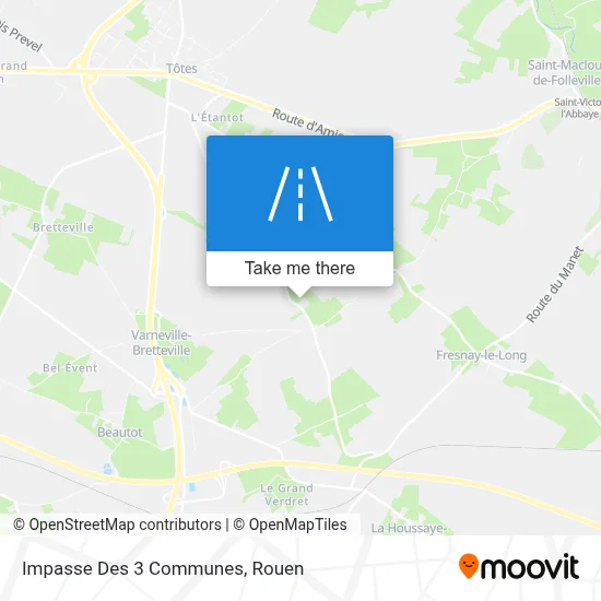 Impasse Des 3 Communes map