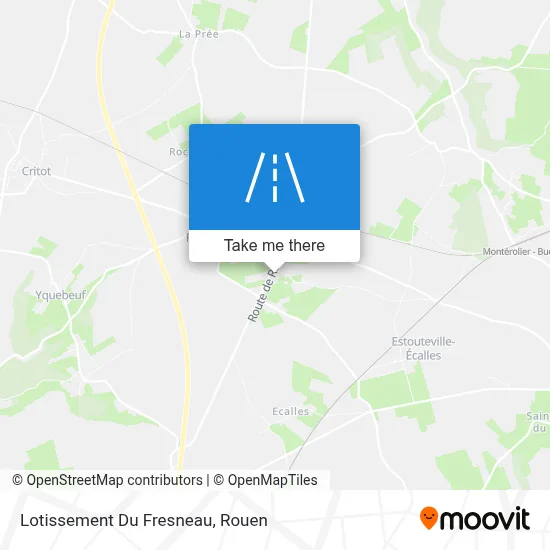 Lotissement Du Fresneau map