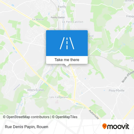 Rue Denis Papin map