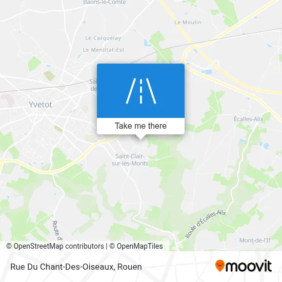 Rue Du Chant-Des-Oiseaux map