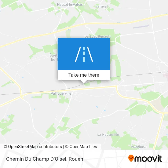 Chemin Du Champ D'Oisel map