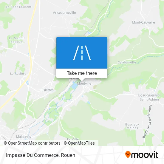 Impasse Du Commerce map