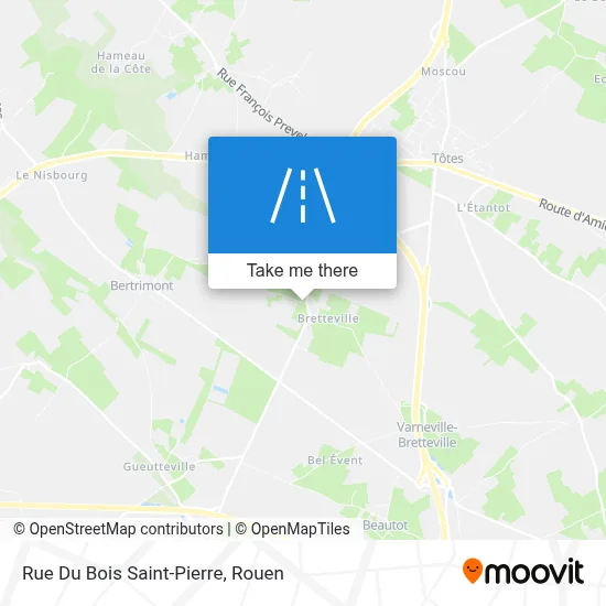 Rue Du Bois Saint-Pierre map