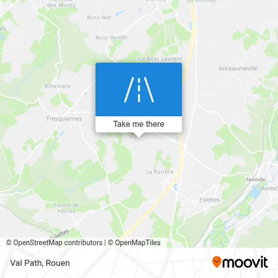 Chemin Du Val map