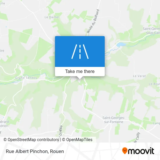 Rue Albert Pinchon map