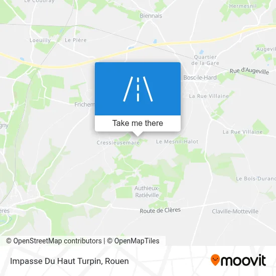 Impasse Du Haut Turpin map