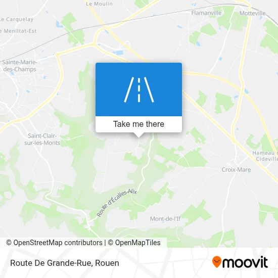 Route De Grande-Rue map