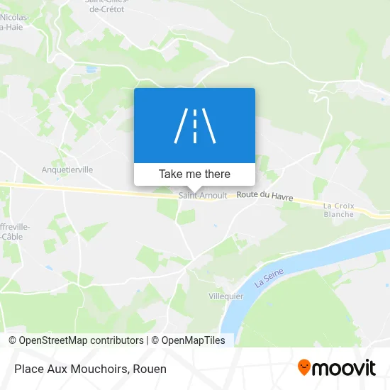 Place Aux Mouchoirs map
