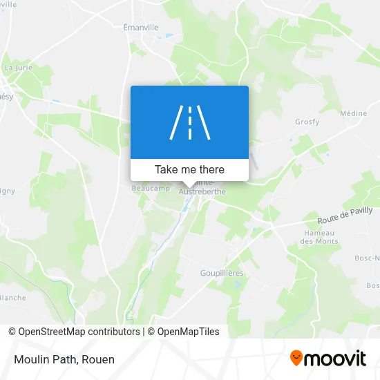 Sentier Du Moulin map