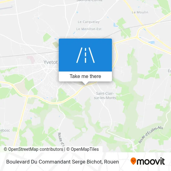 Boulevard Du Commandant Serge Bichot map
