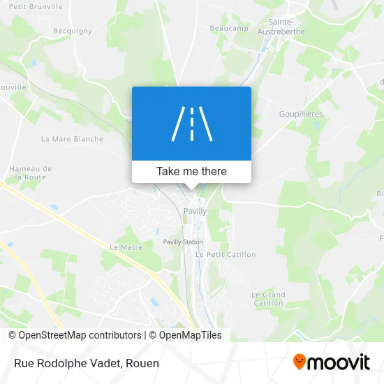 Rue Rodolphe Vadet map