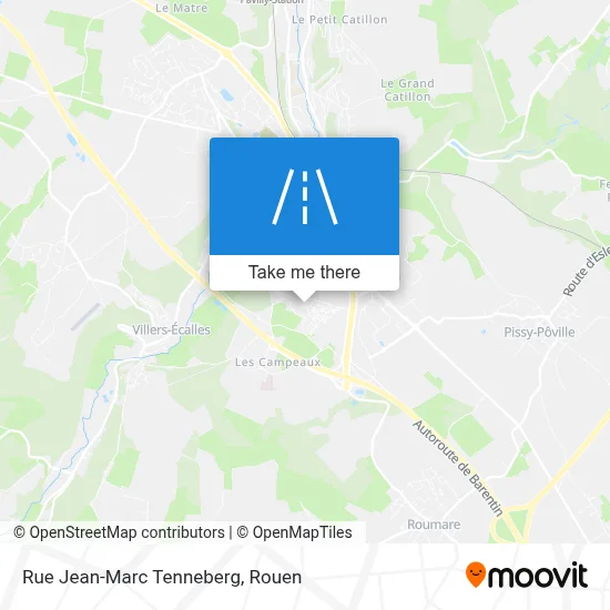 Rue Jean-Marc Tenneberg map