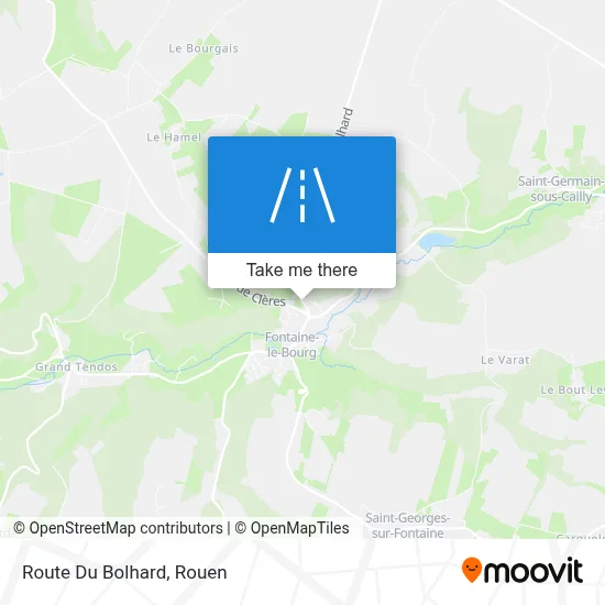 Route Du Bolhard map