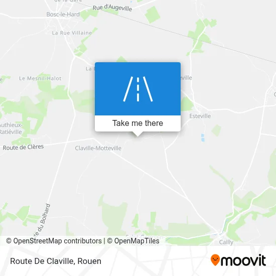 Route De Claville map