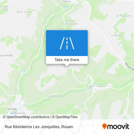 Rue Résidence Les Jonquilles map