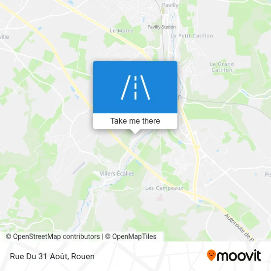 Rue Du 31 Août map