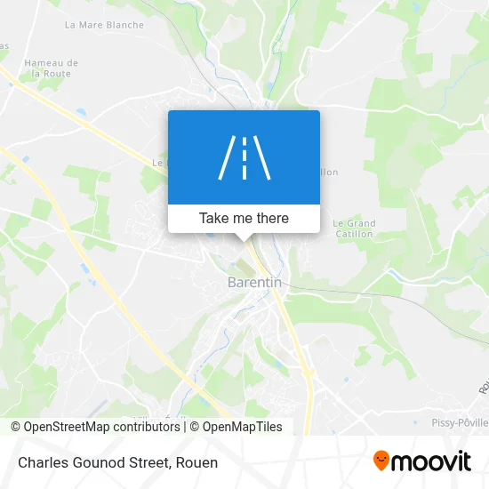 Rue Charles Gounod map