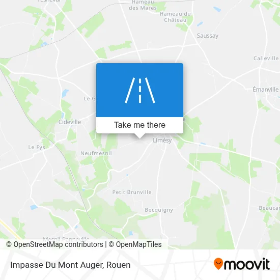 Impasse Du Mont Auger map