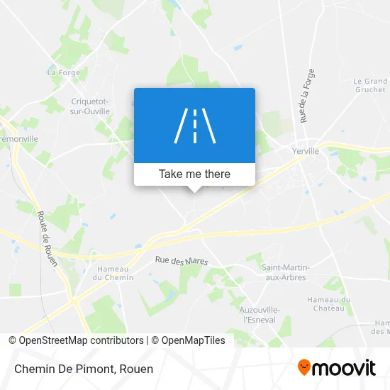 Chemin De Pimont map