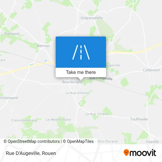Rue D'Augeville map