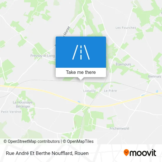 Rue André Et Berthe Noufflard map