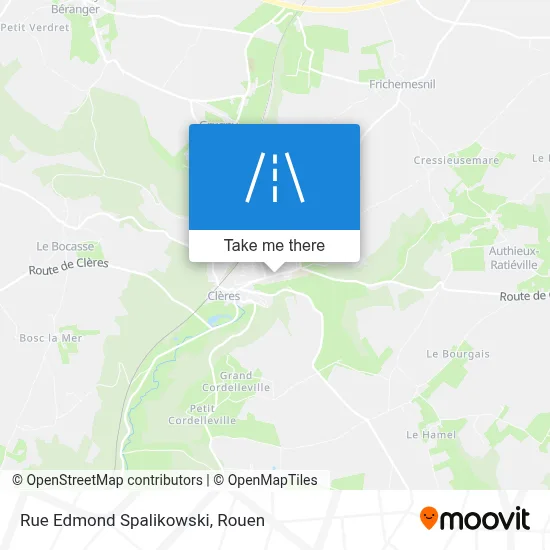Rue Edmond Spalikowski map