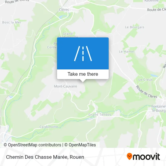 Mapa Chemin Des Chasse Marée
