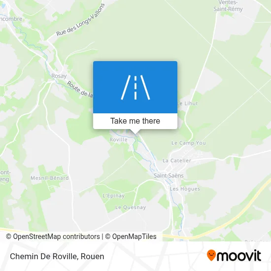 Chemin De Roville map