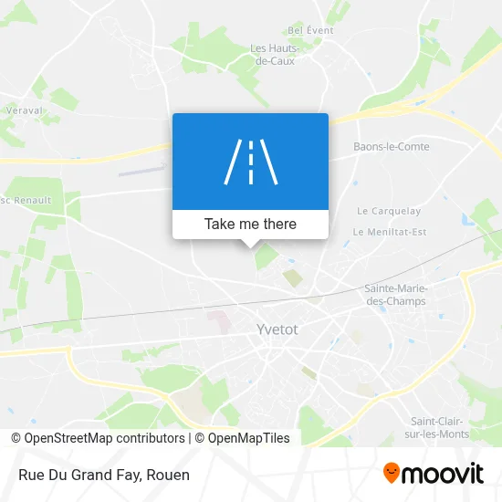 Rue Du Grand Fay map