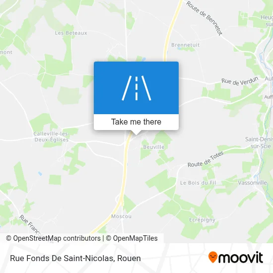 Rue Fonds De Saint-Nicolas map