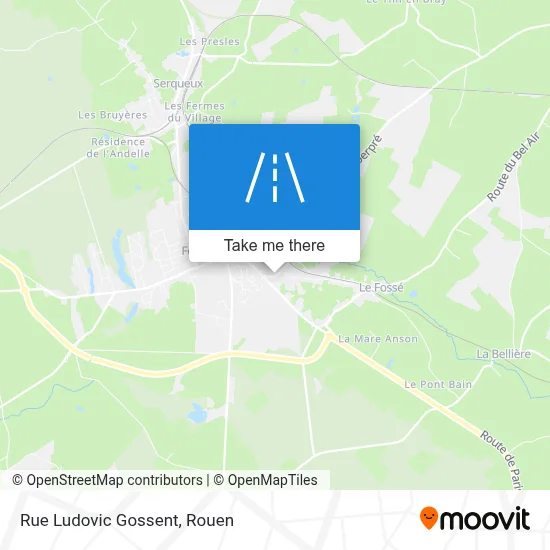 Rue Ludovic Gossent map