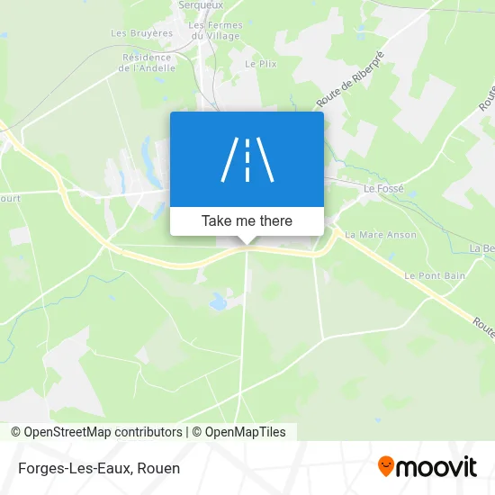 Forges-Les-Eaux map