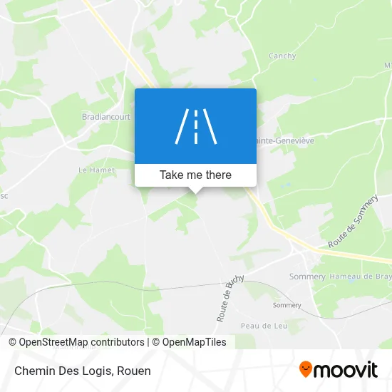 Mapa Chemin Des Logis