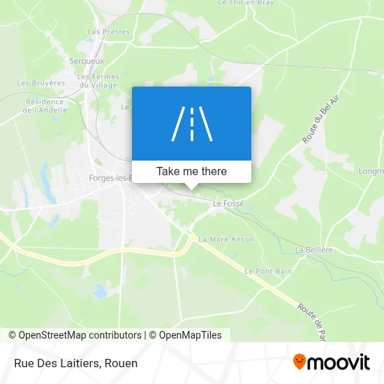 Rue Des Laitiers map