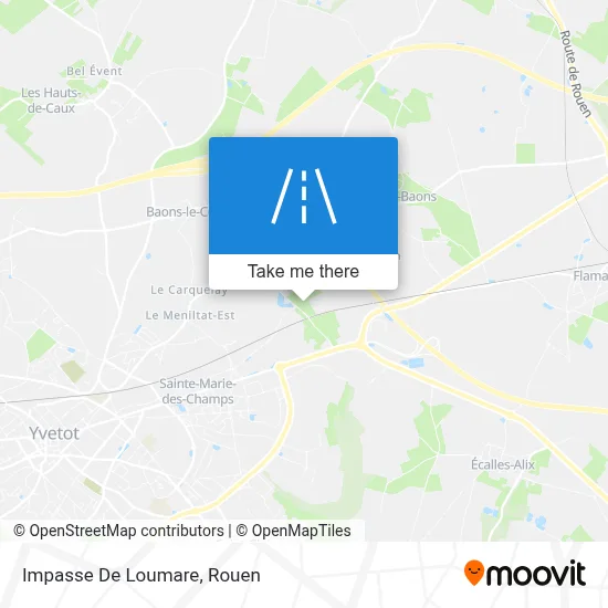 Impasse De Loumare map
