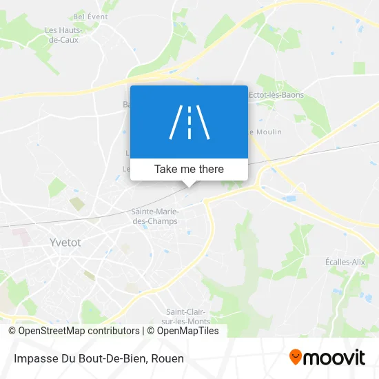 Impasse Du Bout-De-Bien map