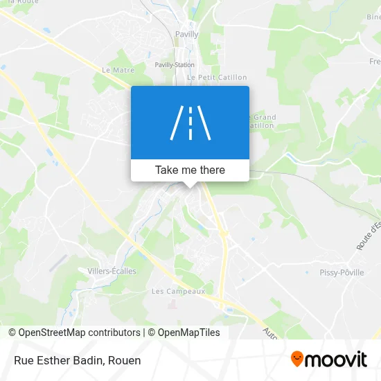 Mapa Rue Esther Badin