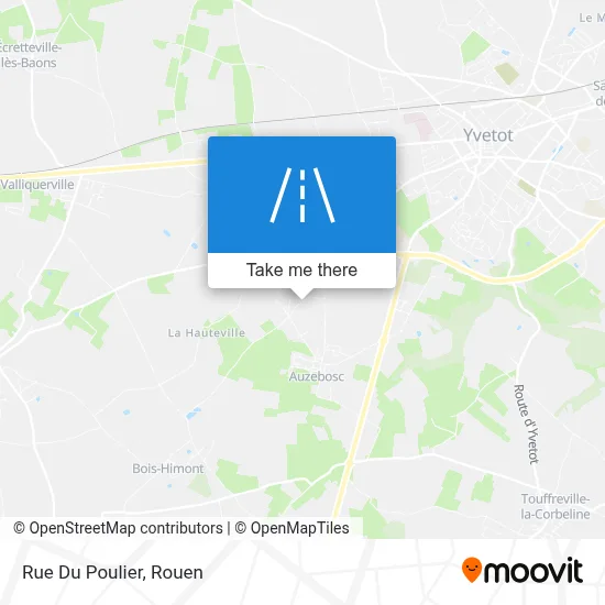 Rue Du Poulier map